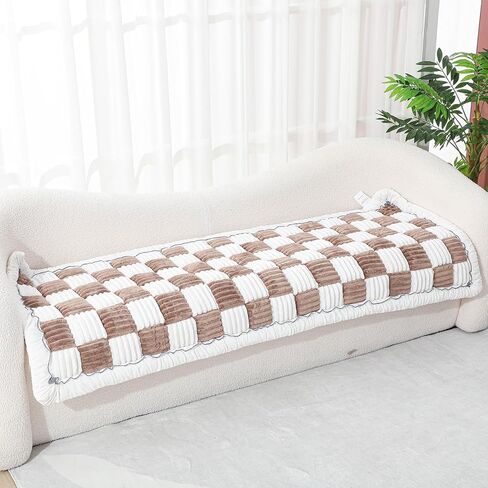 Pet Couch Cover Plaid Dog Bed Mat Furniture Anti Slip Bottom Couch Cover for Dogs Washable Dog Couch Protector Friendly Sofa Covers for Dogs 59 * 28 Inch in Kuwait