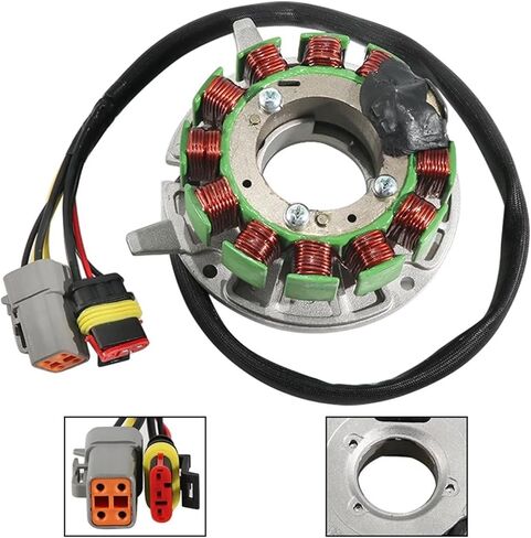 Motorcycle Stator Magneto Generator Coil For Bombardier Expedition 550F GSX 380F GSX 550F OEM:420889368 420889369 in Saudi Arabia