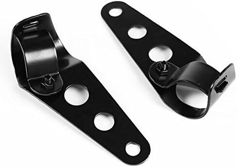 XMT-Moto Chrome Mount Bracket Fork Ear Motorcycle Bobber Cafe Racer 28/13/34mm in Saudi Arabia