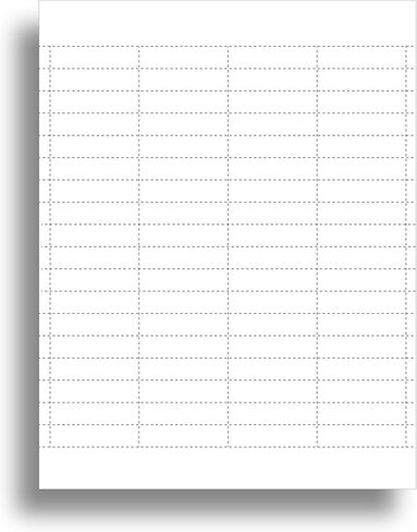 1/5 Cut File Folder Tab Inserts - High Visibility Hanging File Folder Printable Tabs for Inkjet & Laser Printers - 72 per Sheet - 10 Sheets / 720 Printable File Folder Labels (Multicolor) in Kuwait