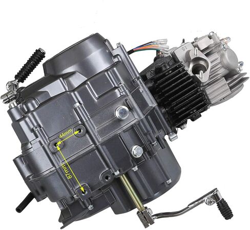 مجموعة كاملة من محرك Lifan 125cc للمحرك شبه السكتة الدماغية مع مجموعة مسننة سلسلة كربن الأسلاك للدراجة Trail CT70 90 110 125 دراجة ترابية ترايك in Kuwait