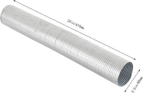 2.25" 2 1/4" ID x 18" Length Universal Exhaust Flex Pipe 1.5' Feet in Kuwait