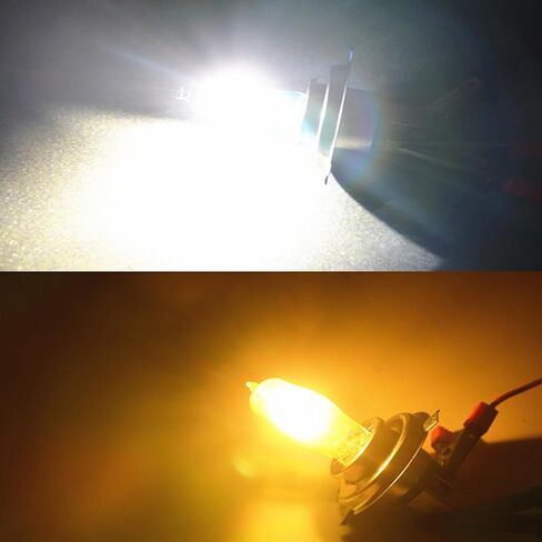 H6M دراجة نارية ATV لمبات ATV متوافقة مع Yamaha Raptor 350 600 660R 700R YFM350R YFM660R YAMAHA YFZ450 Motorcycles ATV LAMP LAMP ، 8000LM 6000K ضوء أبيض ، حزمة 2 2 in Saudi Arabia