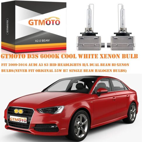لعام 2010 2011 2012 2013 2014 2015 المصابيح الأمامية Audi Q7 Hid Hid D3S Xenon Bulb ، Q5 S4 S5 A3 A4 A5 A6 A7 Bi-Xenon ، 6000K White OEM 35W D3SC1 Light ، حزمة 2 in Kuwait