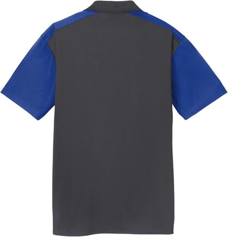 Sport-Tek للجنسين Colorblock Micropique Sport-Wick Polo | قميص قصير الأكمام للرجال والنساء in Kuwait