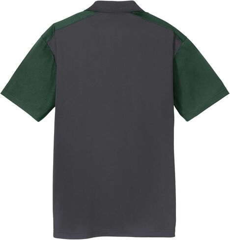 Sport-Tek للجنسين Colorblock Micropique Sport-Wick Polo | قميص قصير الأكمام للرجال والنساء in Saudi Arabia