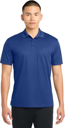 Sport-Tek Micropique Sport-Wick Pocket Polo. ST651 True Royal in Saudi Arabia