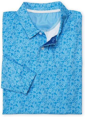 Lacrosse Long Sleeve Polo Shirts | Lax Performance Polo | Youth & Adult Sizes in Saudi Arabia