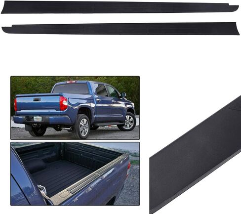 Bed Rail Cover Side Rail Top Molding Set ABS Fits For 2014-2020 for Toyota Tundra Truck Bed Rail Caps in Saudi Arabia
