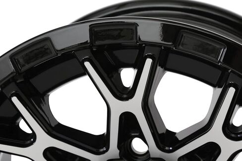 System 3 ST-6 12x7 ATV/UTV Wheel - Dark Tint (4/110) 2+5 [12S3-6111] in Saudi Arabia