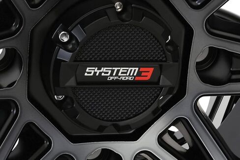 System 3 ST-6 12x7 ATV/UTV Wheel - Dark Tint (4/110) 2+5 [12S3-6111] in Saudi Arabia
