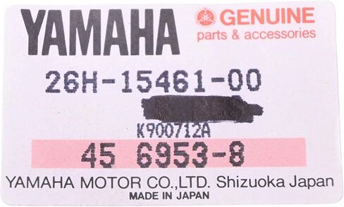 Yamaha 26H-15461-00-00 GASKET ، CORRANK COVER2 ؛ جديد # 3JP-15461-01-00 صنعه Yamaha in Saudi Arabia