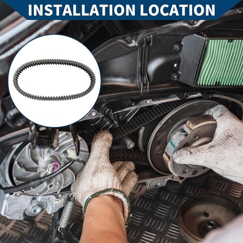 No.590110003 ATV UTV Drive Belt for Kawasaki KFX700 2004-2009 V-Belt in Saudi Arabia
