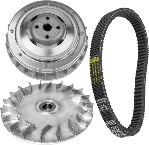 القابض Caltric الأساسي الحزام الثابت والانزلاق حزام متوافق مع Yamaha Grizzly 660 YFM660 4x4 2002-2008 in Saudi Arabia