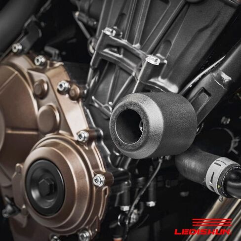 Motorcycle Frame Slider Protector Engine Slider Kit Compatible with Honda CB1000R 2017-2023 (black) in Saudi Arabia