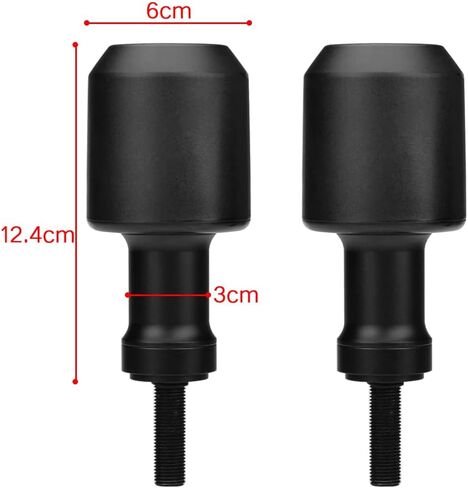 Motorcycle Frame Slider Protector Engine Slider Kit Compatible with Honda CB1000R 2017-2023 (black) in Saudi Arabia