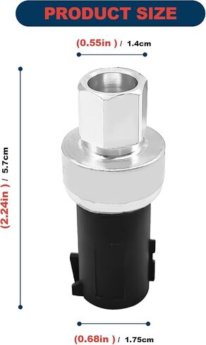 مفتاح استشعار ضغط مكيف الهواء القابض متوافق مع FD F150 2007-2010 ، LINC0LN LS 2000-2006 وما إلى ذلك ، يحل محل OE# 4673935 ، 6F9319D594AA ، 6F9Z19D594AA in Saudi Arabia