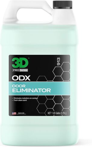 3D ODX - مزيل رائحة السيارات - يزيل الروائح الكريهة للحيوانات الأليفة والطعام والدخان وغيرها من الروائح العالقة - رائحة نظيفة منعشة - رائع للاستخدام في السيارة والمنزل والمكتب in Kuwait