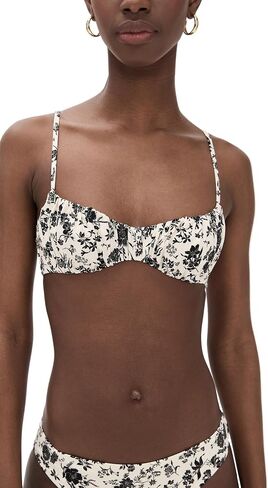 Ulla Johnson Women's Naomi Ruched Bikini Top in Saudi Arabia
