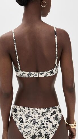 Ulla Johnson Women's Naomi Ruched Bikini Top in Saudi Arabia