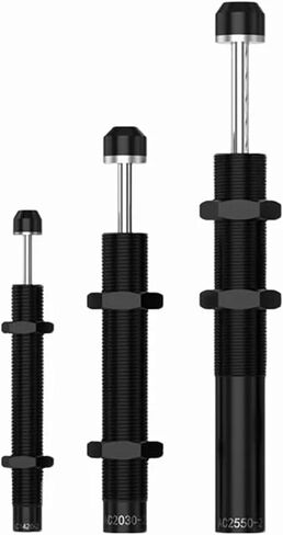 AC Oil Buffer Pneumatic Hydraulic Shock Absorber Damper AC0806 AC1008 AC1210 AC1410 AC1412 AC1415 AC1416 AC1425 AC2575 1Pcs(AC1210,-2 (Medium speed)) in Kuwait