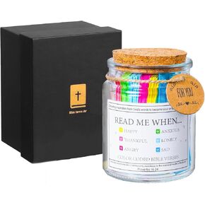 Bible Verse Jar, Birthday Gifts For Mom, Women, Men, Christian Graduation Gifts For Her, bible study supplies, inspirational gifts for women in Saudi Arabia