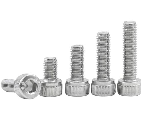 Allen Screw with Hexagon Socket, Stainless Steel M1.6 M2 M2.5 M3 M4 M5 M6 Allen Screw DIN912 (50 mm, M8 5 Pieces) in Kuwait