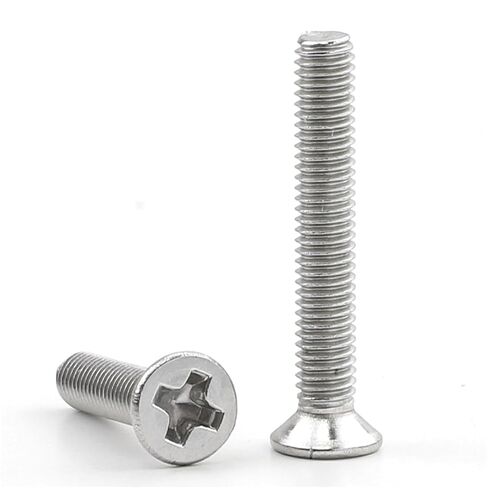 Stainless Steel Mini Laptop Screws M1.2 M1.4 M1.6 M2 M2.5 - Phillips Flat Head Micro Screws for Repair Computer Laptops (4 mm, M2.5 50pcs) in Kuwait