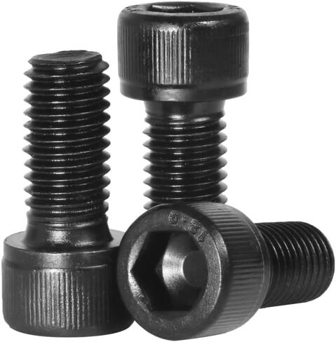 M3 M4 M5 Socket Cap Screws Set Metric Thread Socket Cap Screw Machine Allen Nut Assortment Black Steel Alloy 12.9 Grade in Kuwait