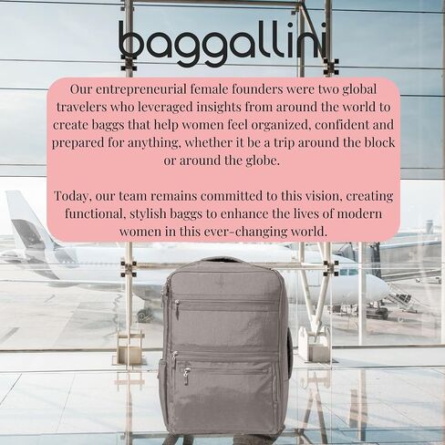 حقيبة ظهر Baggallini الحديثة للسفر القابلة للتحويل in Kuwait
