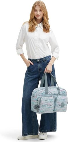 Kipling Defea Extra Large Printed Weekender Duffle Bag in Saudi Arabia