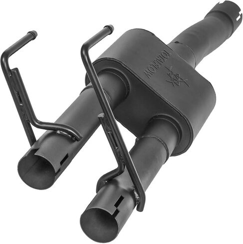 TOTALFLOW 442633 Black 1-Chamber Muffler 09-18 1500 Direct Fit Exhaust 2009-2018 Dodge Ram 1500-409 Stainless Steel (Single Chamber Muffler) in Saudi Arabia