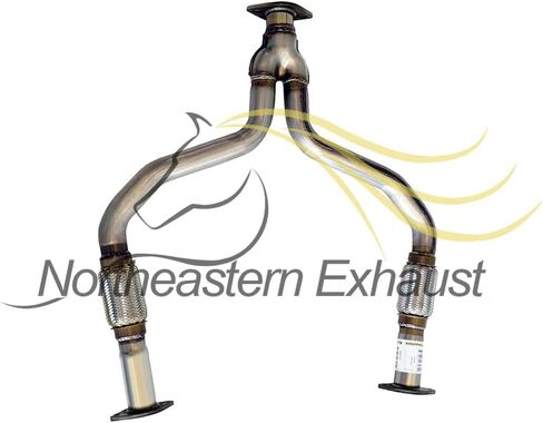 العادم الشمالي الشرقي | الفولاذ المقاوم للصدأ Y-pipe متوافق مع Infiniti FX35 2003-2005 2.5L | FX45 2003-2005 4.5L | G35 2004-2006 3.5L | وشملت حشيات حرة | جزء استبدال السيارات in Saudi Arabia