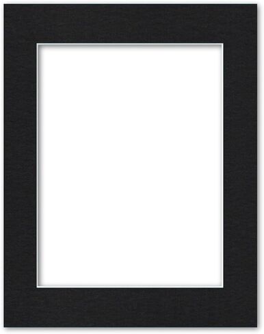 11x14 Matting for 8.5x11 Photograph or Document 4-Ply Bevel Cut Acid Free Matboard for Picture framing (Navy Blue) in Saudi Arabia