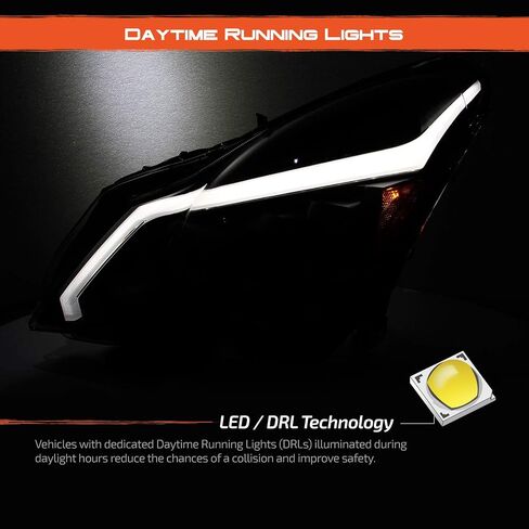 AKKON - For 2010-2013 G37/G25 2015 Q40 Sedan Black Smoked LED Sequential LED Signal Tube Projector Headlights in Saudi Arabia