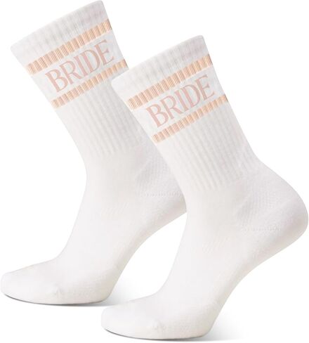 السيد و Mrsgifts Bride Socks Hompts Bride لتكون جوارب لزفاف البكالوريوس إكسسوارات حفلات البكالوريوس in Kuwait