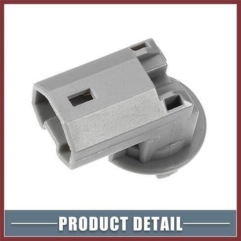 License Number Plate Lamp Light Socket Number Plate Lamp Light Socket for Lexus RX350 2004-2010 Plastic Gray Replace Parts in Saudi Arabia