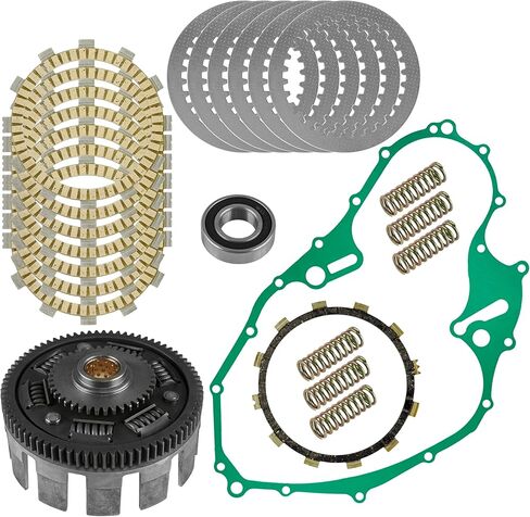 Caltric Clutch Basket w/Friction & Steel Plate Compatible with Yamaha Raptor 700 YFM700 2006-2022 in Saudi Arabia
