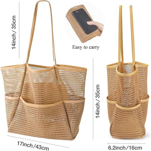 Beach bags for women beach,mesh beach bag, large beach bag in Saudi Arabia