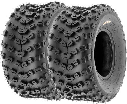 Set of 2 SunF A005 ATV UTV Off-Road Tires 22x11-10, 6-PR, Knobby Tread for Trail/XC/Sport in Saudi Arabia