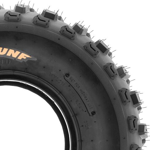 Set of 2 SunF A005 ATV UTV Off-Road Tires 22x11-10, 6-PR, Knobby Tread for Trail/XC/Sport in Saudi Arabia