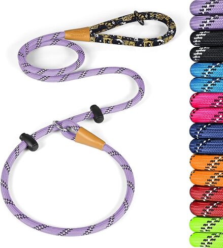Slip Lead Dog Leash Reflective Training Durable Braided Rope Leashes in Saudi Arabia