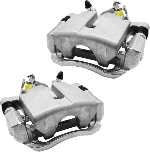 الفرجار الفرامل الخلفية مع قوس متوافق مع 2004-2008 Pontiac Grand Prix ، 2005-2009 Buick Lacrosse ، 2011-2013 Chevy Impala | السائق الخلفي والفرامل الفرامل للركاب لـ 18-B5010 و 18-B5011 in Saudi Arabia