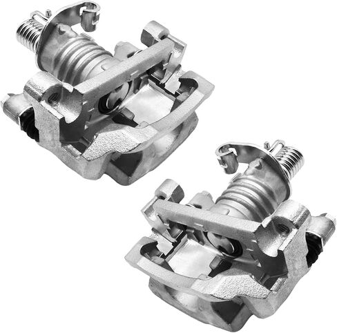 الفرجار الفرامل الخلفية مع قوس متوافق مع 2004-2008 Pontiac Grand Prix ، 2005-2009 Buick Lacrosse ، 2011-2013 Chevy Impala | السائق الخلفي والفرامل الفرامل للركاب لـ 18-B5010 و 18-B5011 in Saudi Arabia
