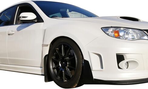Winglets على طراز Ikon متوافق مع المركبات الشاملة ، Black Pu Front Lip Finish und in Saudi Arabia