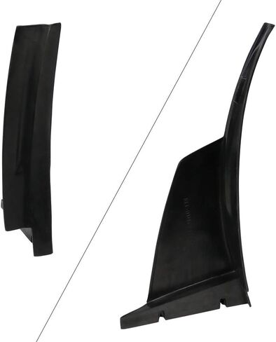 Winglets على طراز Ikon متوافق مع المركبات الشاملة ، Black Pu Front Lip Finish und in Saudi Arabia