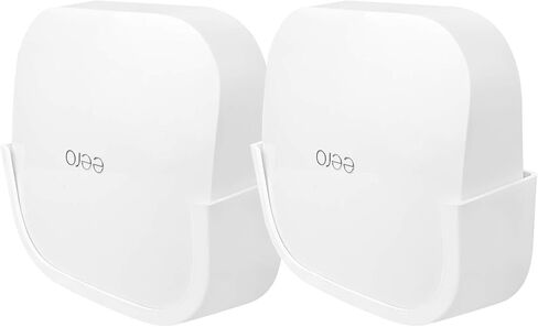 Huafly Wall Mount Bracket for eero Max 7 WiFi, Effortless Installation No Messy Wires Space Saving, Strong ABS Holder, Cable Management at Home & Office in Kuwait