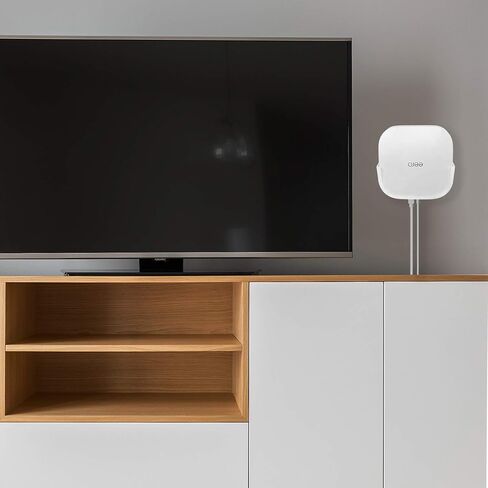 Huafly Wall Mount Bracket for eero Max 7 WiFi, Effortless Installation No Messy Wires Space Saving, Strong ABS Holder, Cable Management at Home & Office in Kuwait
