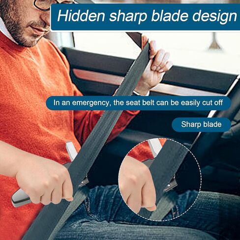 ZWIN Car Handle Assist for Elderly Car Door Handle,2 PCS Car Door Handle for Elderly Car Door Latch Handle,Car Armrest Portable Handle with Window Breaker for Elderly,Pregnant,Disabled in Saudi Arabia