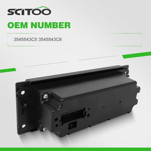 SCITOO 3545543C6 Climate Control Module AC Control Panel Compatible with 2002-2007 for International 4200,2002-2007 for International 4300,2002-2007 for International 4400 in Saudi Arabia
